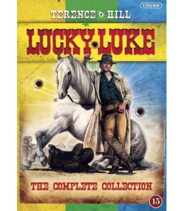Lucky Luke -  The Complete Collection - 9 DVD - BRUGT