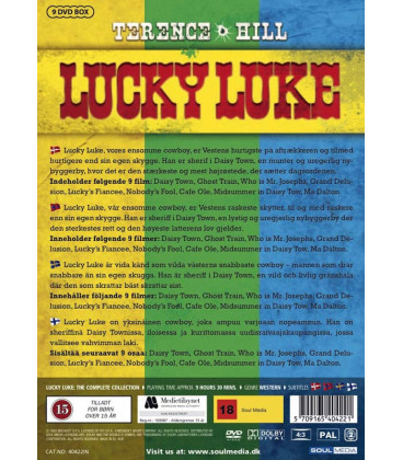Lucky Luke -  The Complete Collection - 9 DVD - BRUGT