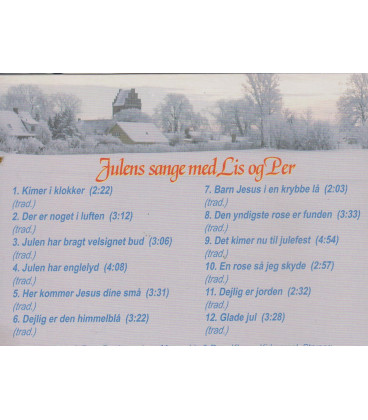 Lis & Per - Julens Sange - CD - NY