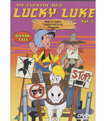 Nye Eventyr Med Lucky Luke - Volume 07 - DVD - BRUGT