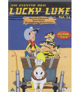 Lucky Luke: Nye Eventyr Med 14 - Billy the Kids bande - DVD - BRUGT