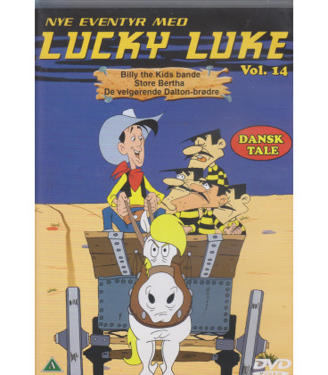 Lucky Luke: Nye Eventyr Med 14 - Billy the Kids bande - DVD - BRUGT