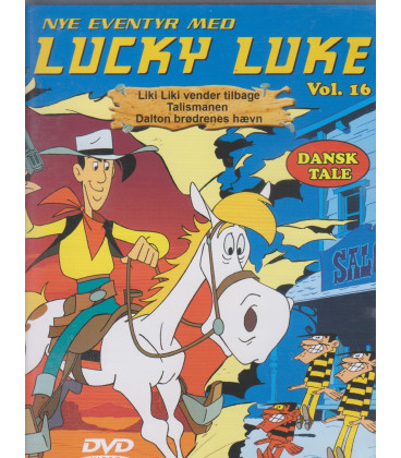 Lucky Luke: Nye Eventyr Med 16 - Liki Liki vender tilbage - DVD - BRUGT