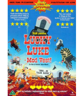 Lucky Luke - Mod Vest! - DVD - BRUGT