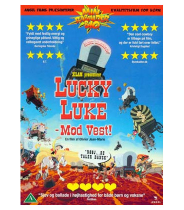 Lucky Luke - Mod Vest! - DVD - BRUGT