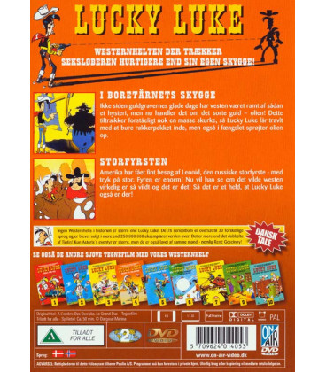Lucky Luke 08 - I boretårnets skygge - DVD - BRUGT