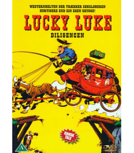 Lucky Luke 07 - Diligencen / Dalton Brødrene forbedrer sig - DVD - BRUGT
