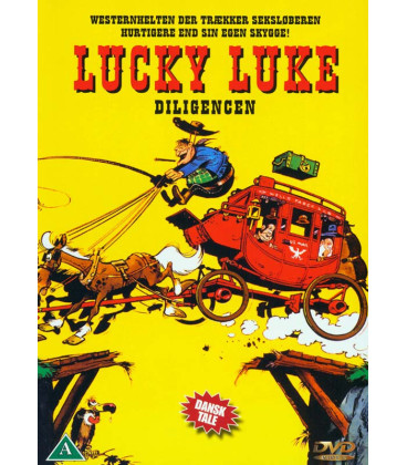 Lucky Luke 07 - Diligencen / Dalton Brødrene forbedrer sig - DVD - BRUGT
