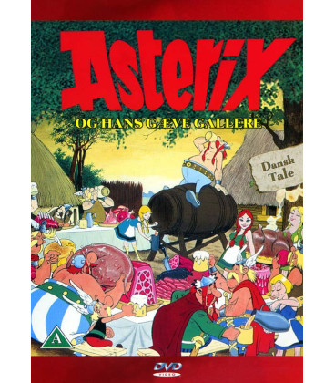 Asterix Og Hans Gæve Gallere - DVD - BRUGT