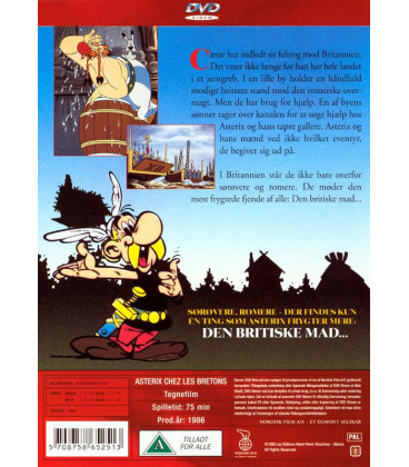 Asterix og Briterne - DVD - BRUGT