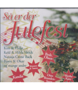Så er der julefest - CD - BRUGT