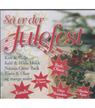 Så er der julefest - CD - BRUGT