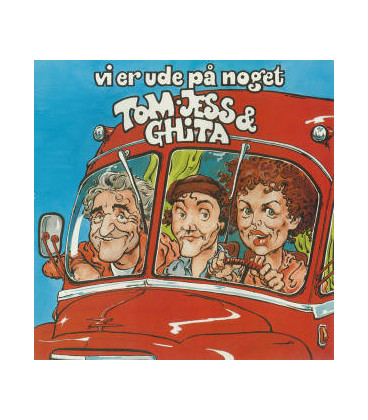 TOM, JESS & GHITA - VI ER UDE PÅ NOGET - CD - BRUGT