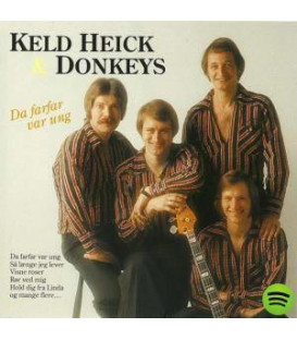KELD HEICK & THE DONKEYS - DA FARFAR VAR UNG - CD - BRUGT