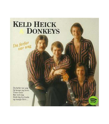 KELD HEICK & THE DONKEYS - DA FARFAR VAR UNG - CD - BRUGT