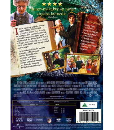 Nanny McPhee - Den fortryllende barnepige- DVD - BRUGT