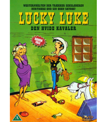 Lucky Luke 9: Den hvide kavaler / Dalton Brødrenes skat - DVD - BRUGT