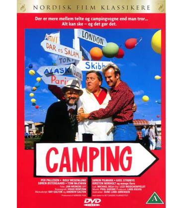 Camping (Søren Pilmark)- DVD - BRUGT