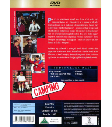 Camping (Søren Pilmark)- DVD - BRUGT