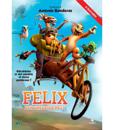 Felix - Den Uheldige Helt - DVD - BRUGT