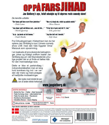 Gintberg - Op på fars Jihad - DVD - BRUGT