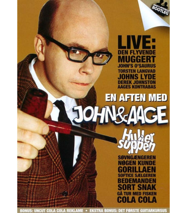 John & Aage: En aften med - Huller i suppen - DVD - BRUGT
