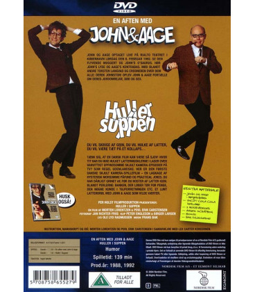 John & Aage: En aften med - Huller i suppen - DVD - BRUGT