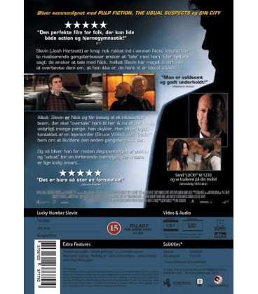 Lucky Number Slevin - DVD - BRUGT