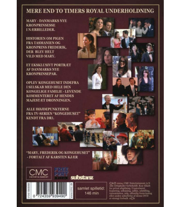 Mary, Frederik og Kongehuset - DVD - BRUGT