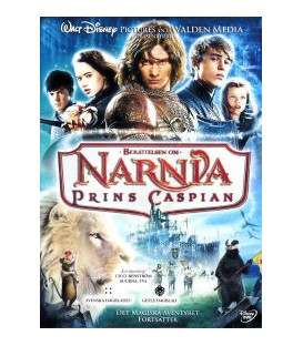 Narnia 2 - Prins Caspian (Disney) - DVD - BRUGT