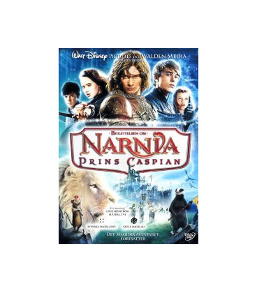 Narnia 2 - Prins Caspian (Disney) - DVD - BRUGT