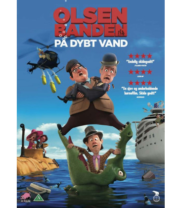 Olsen Banden på dybt vand - DVD - BRUGT