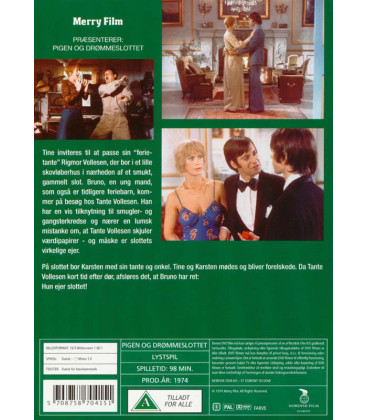 Pigen og Drømmeslottet - DVD - BRUGT