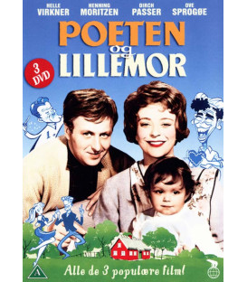 Poeten og Lillemor: Alle 3 populære film! (3-disc) - 3 DVD - BRUGT