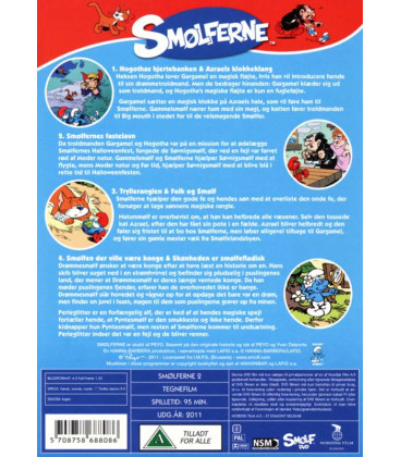 Smølferne, vol. 2: Azraels klokkeklang - DVD - BRUGT