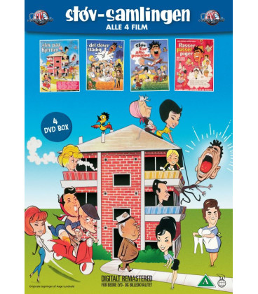 Støv-samlingen: Alle 4 film (4-disc) - 4 DVD - BRUGT