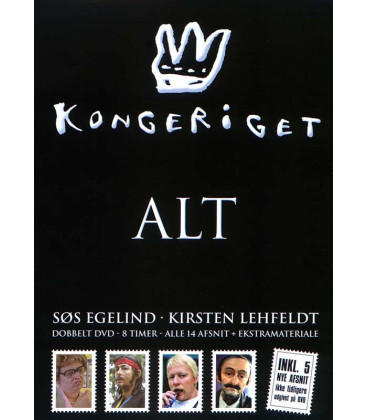 SØS & KIRSTEN - Kongeriget - ALT  (2-disc) - DVD - BRUGT