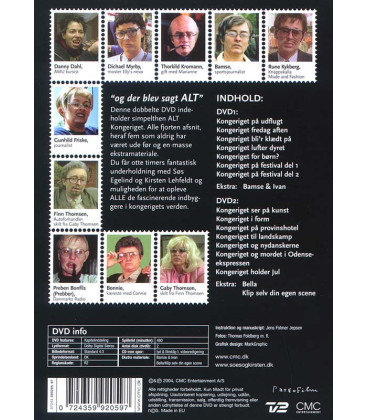 SØS & KIRSTEN - Kongeriget - ALT  (2-disc) - DVD - BRUGT