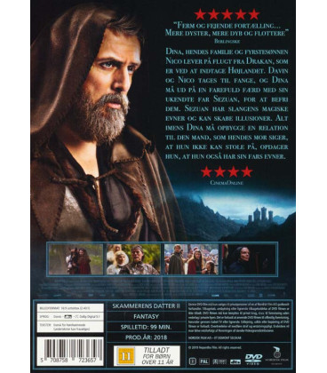 Skammerens Datter II: Slangens gave - DVD - BRUGT