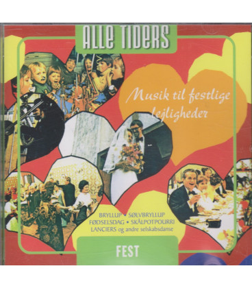 Alletiders musik til festlige lejligheder - CD - BRUGT