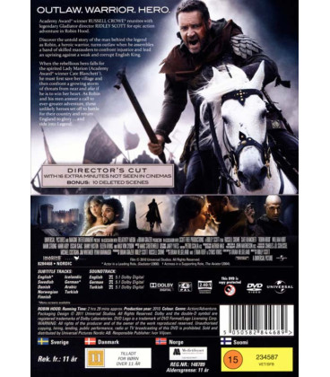 Robin Hood: Director's Cut - DVD - BRUGT