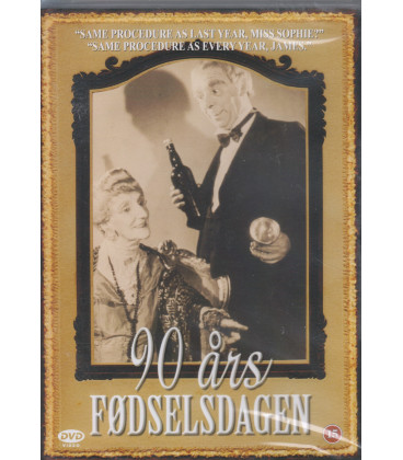 90 Års Fødselsdagen - DVD - NY