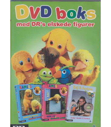DVD Boks Med DRs Elskede figurer 1: Bamses Billedbog.. - 3 - DVD - BRUGT