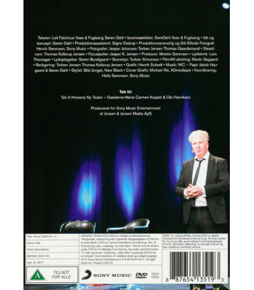 Søren Dahl: 40+3 - one man show med gæster - DVD - NY