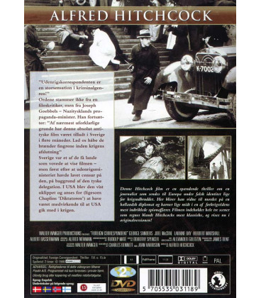 Udenrigskorrespondenten - DVD - NY