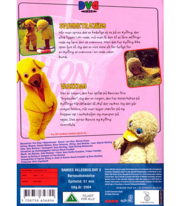 Bamses billedbog 3 - Svømmetræning.. - DVD - BRUGT