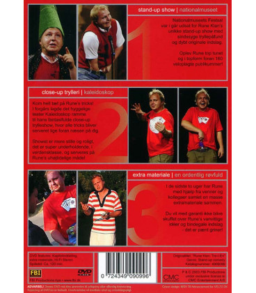 Rune Klan | tre-i-en - DVD - NY