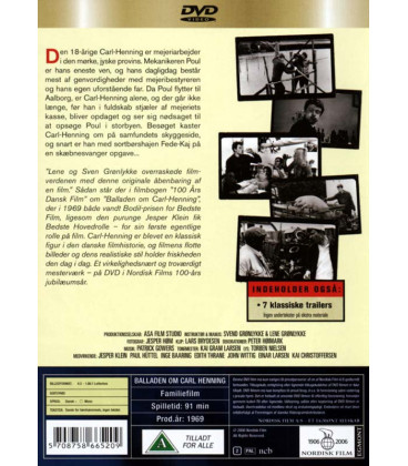 Balladen om Carl-Henning - DVD - BRUGT