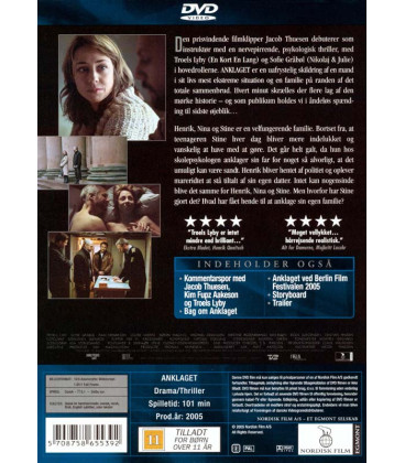 Anklaget (Sofie Gråbøl) - DVD - BRUGT