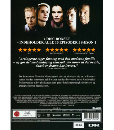 Arvingerne - Arvingarna - Sæson I (4-disc)